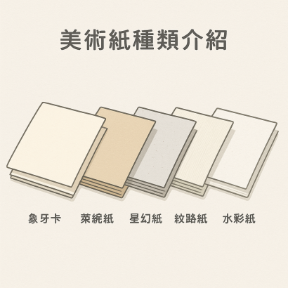 美術紙種類介紹